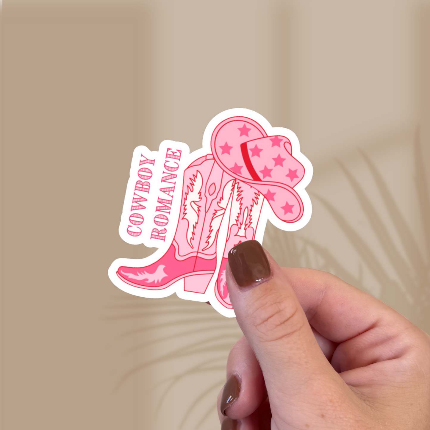 Cowboy Romance Sticker