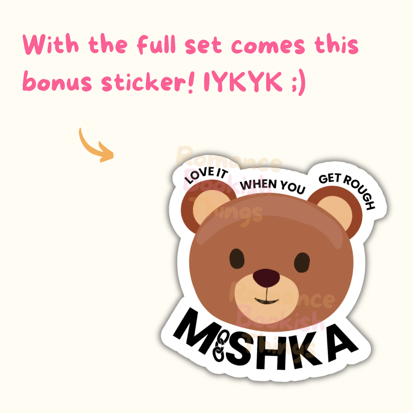Kiss The Villain Stickers