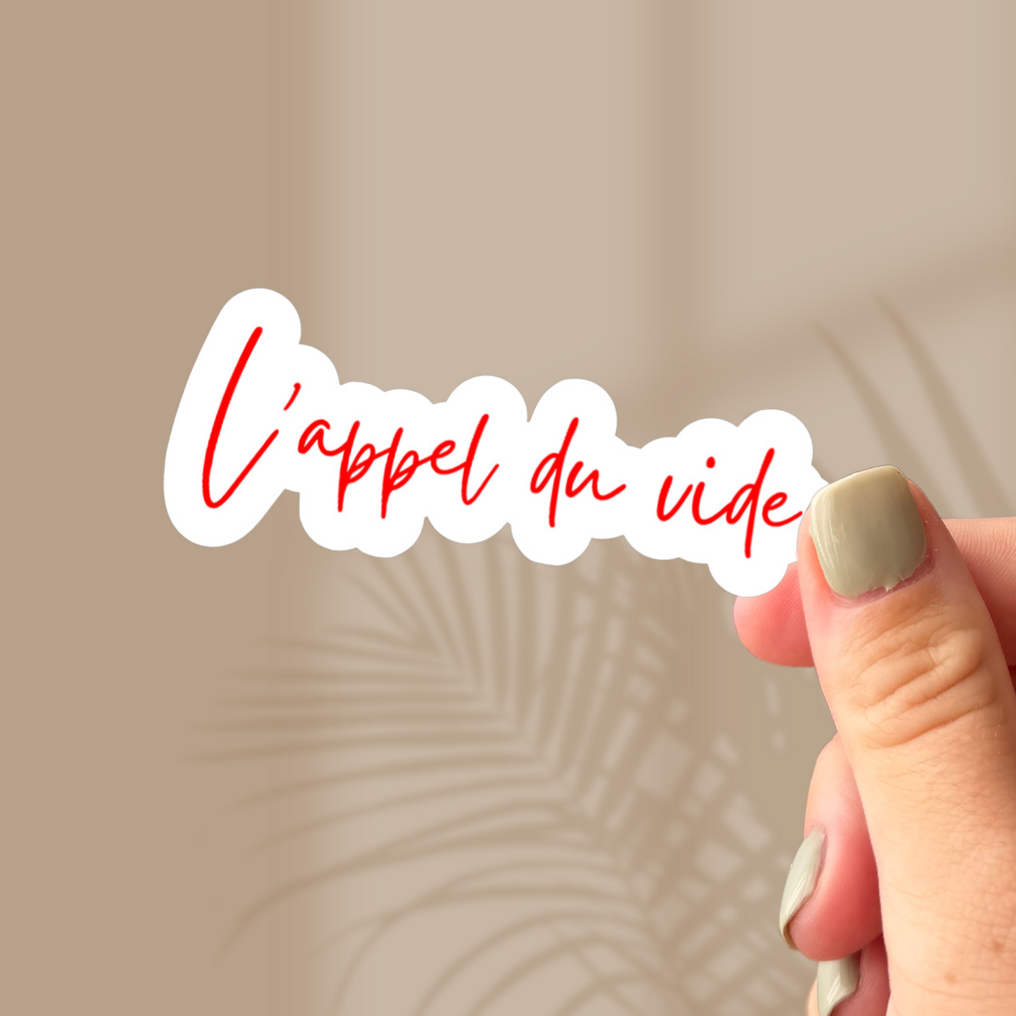 L'Appel du Vide Sticker