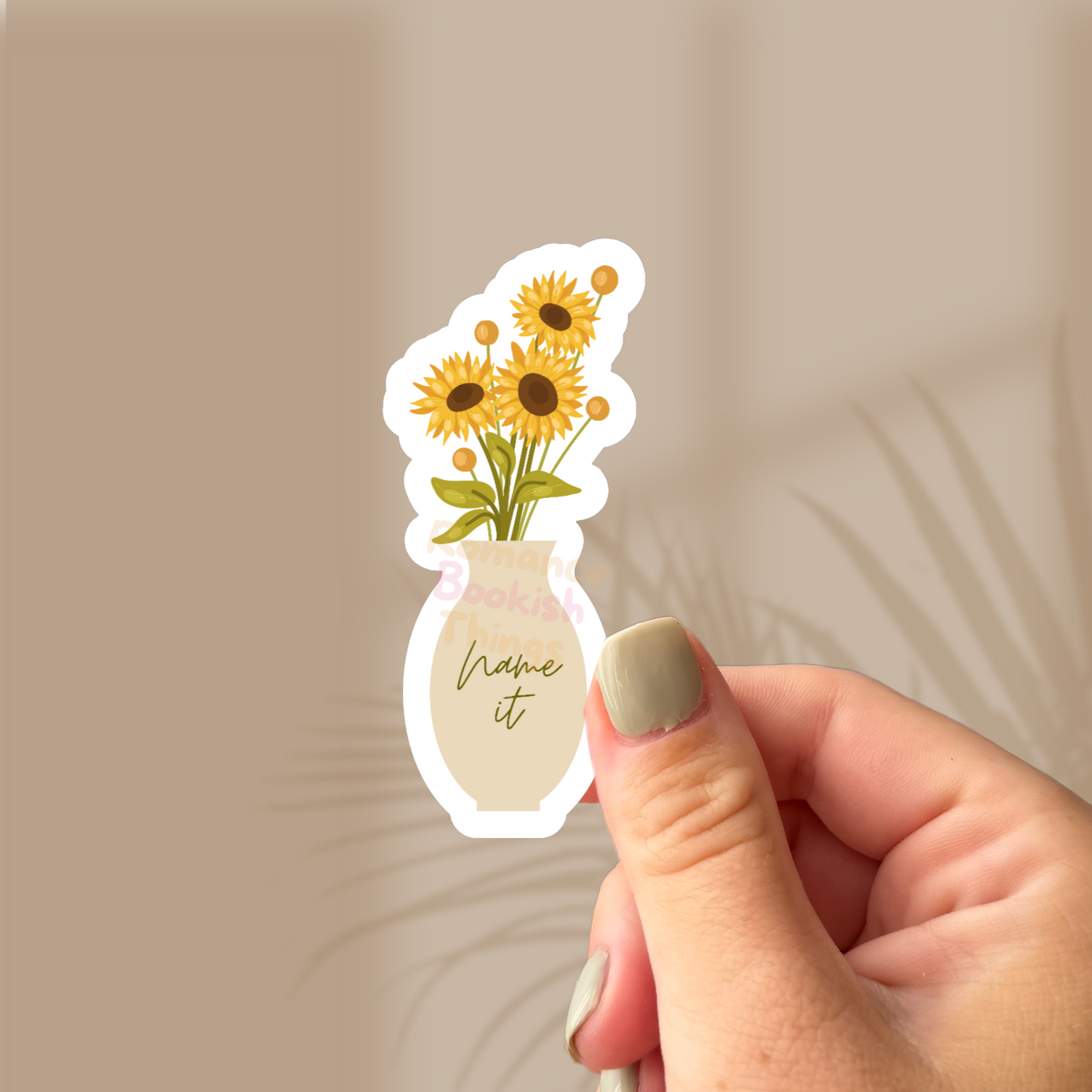 Lawless God “Name It” Sunflower Sticker