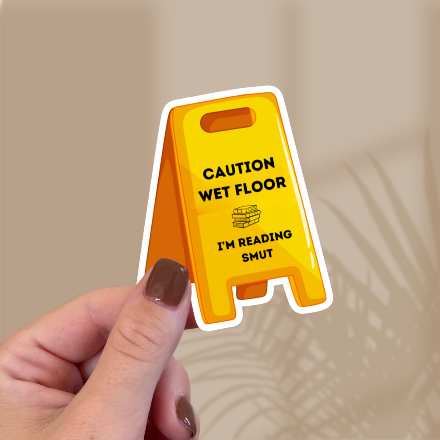 Caution Wet Floor Sticker
