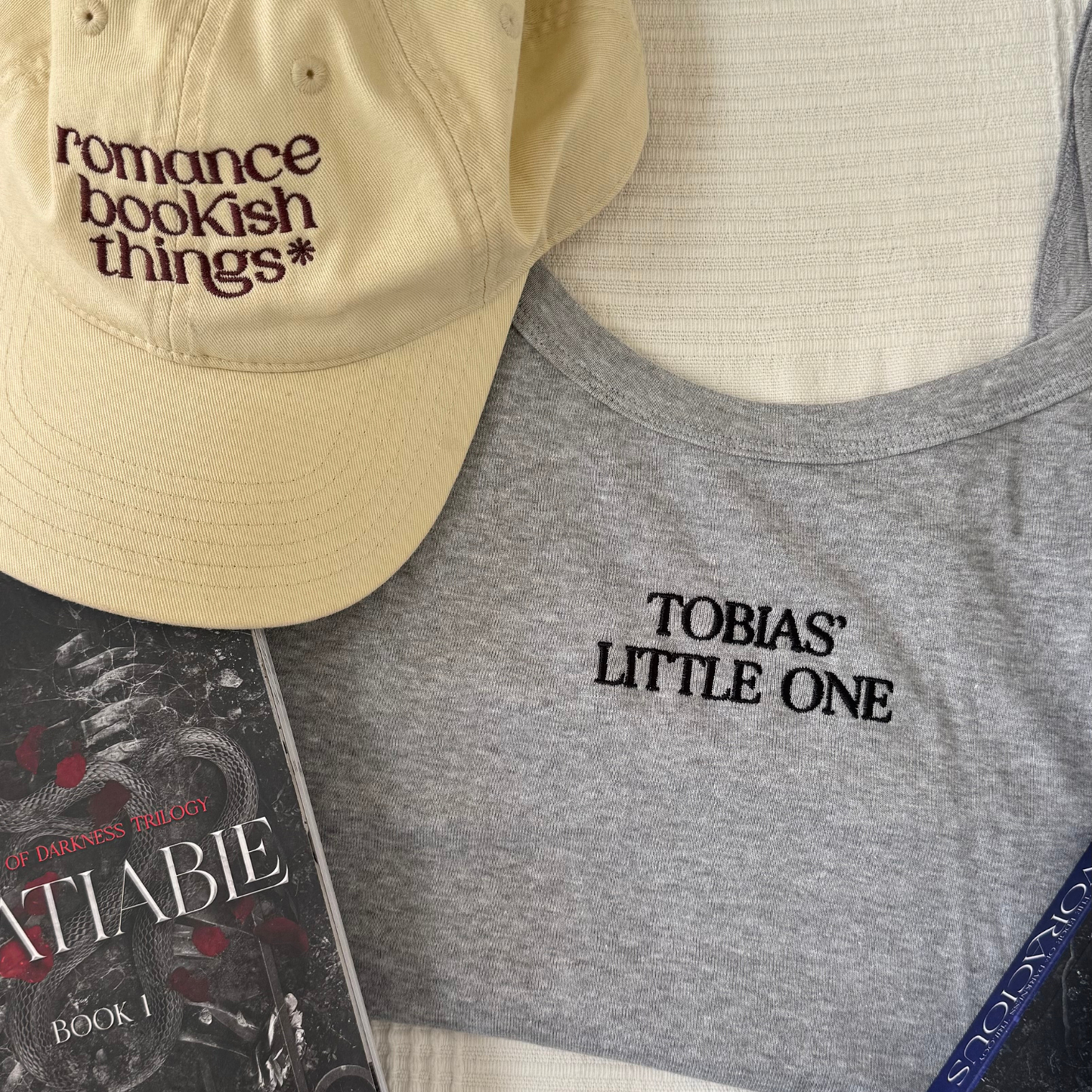 Tobias Mitchell Little One tank top flat lay
