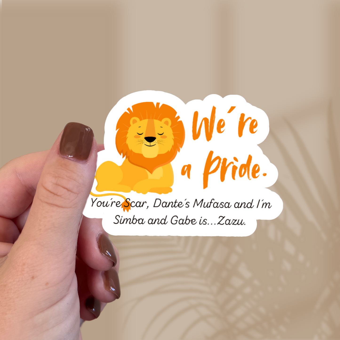 We're a Pride Sticker