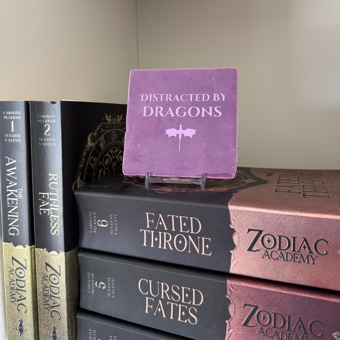 Distracted by Dragons Tile