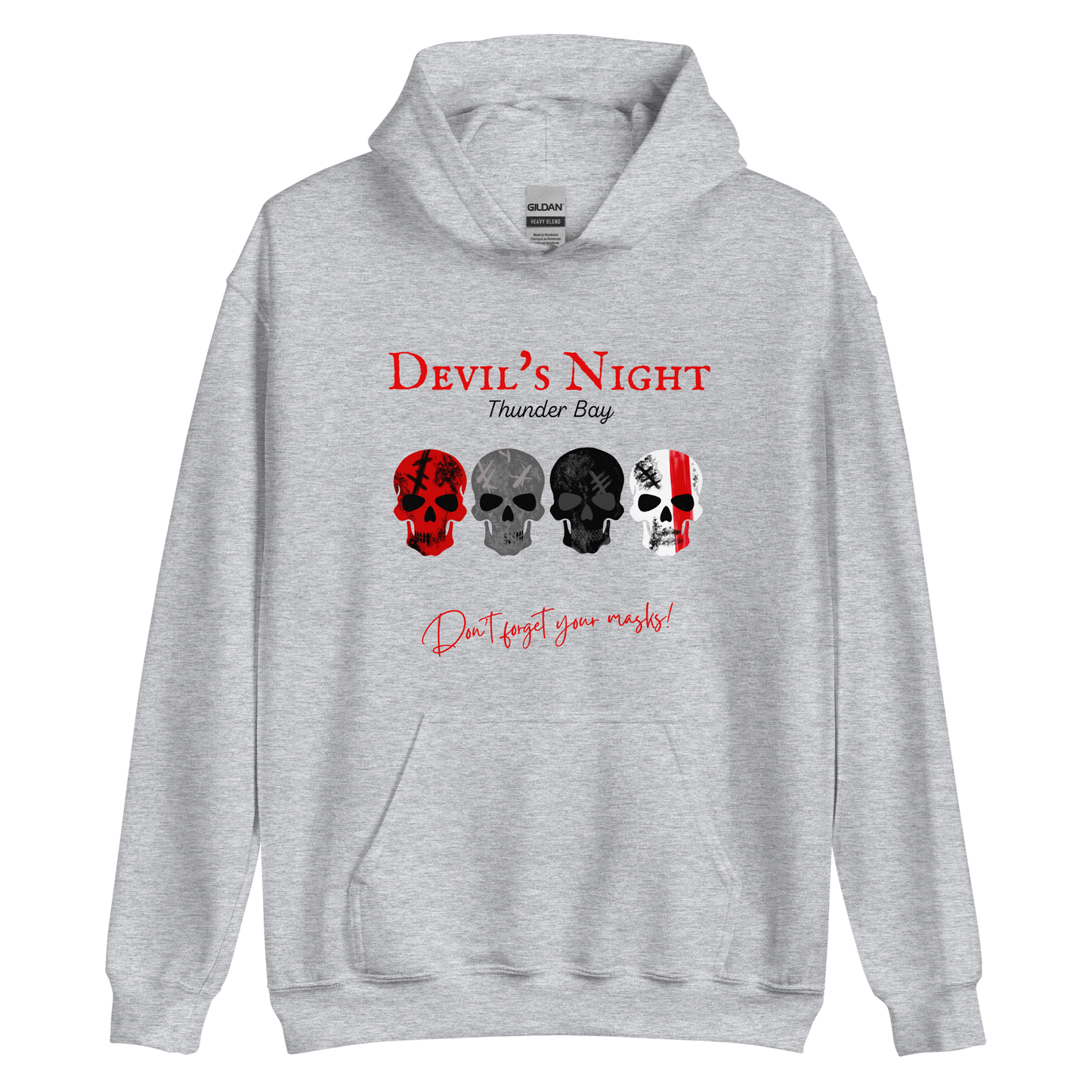 Devil's Night Masks Hoodie