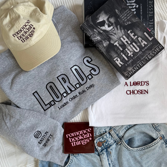 Bookish Apparel and Licensed Romance Merch from Europe – Romance
