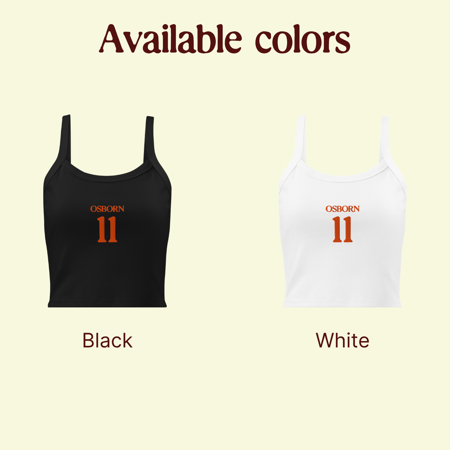 Marcus Osborn Embroidered Tank Top
