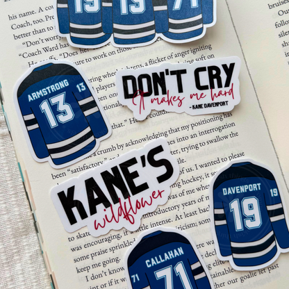 Preston Armstrong Jersey Sticker