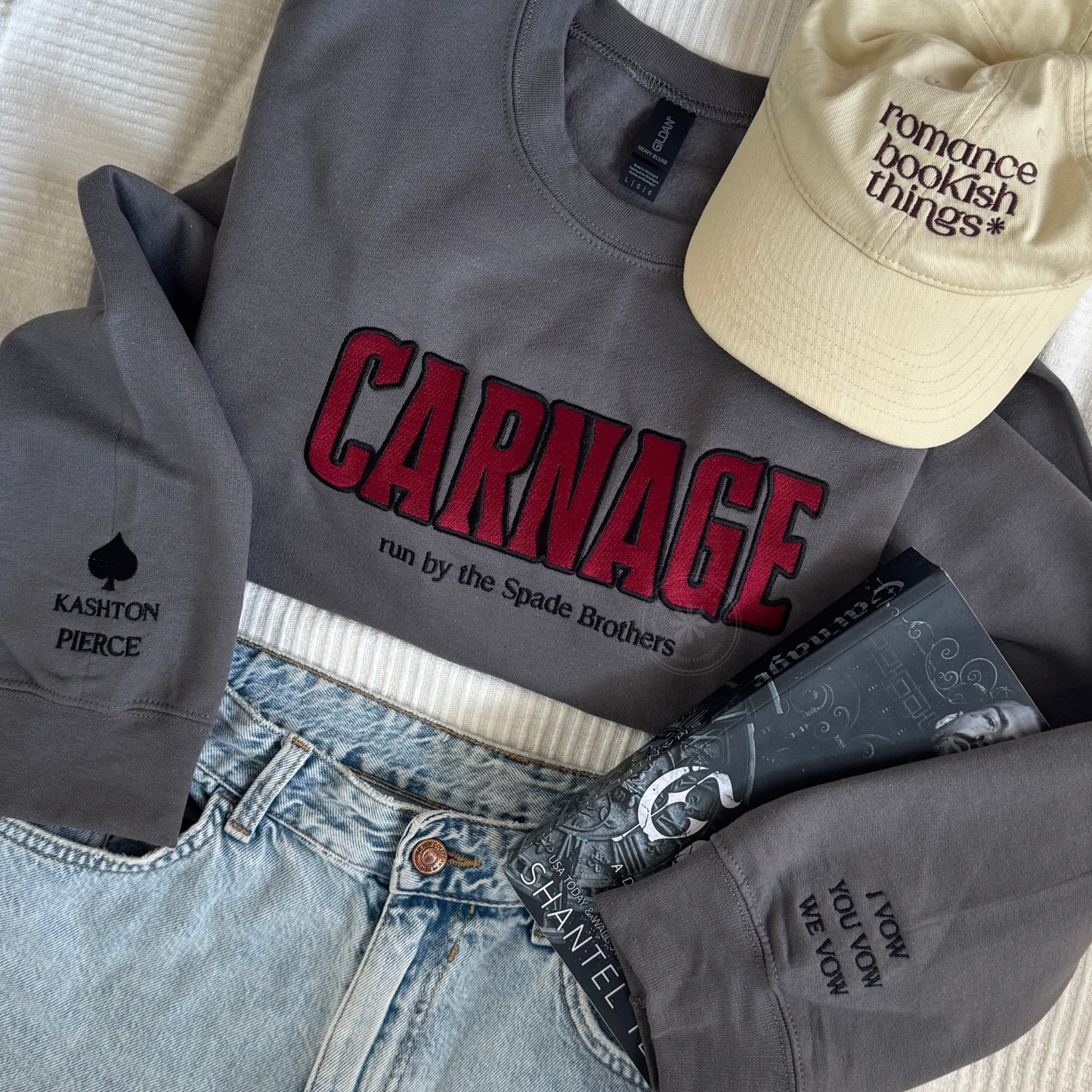 Carnage Embroidered Sweatshirt