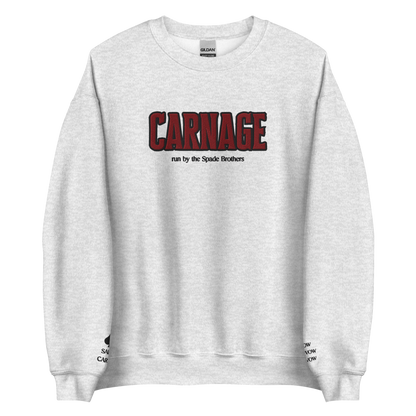 Carnage Embroidered Sweatshirt