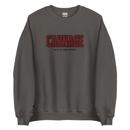 Carnage Embroidered Sweatshirt