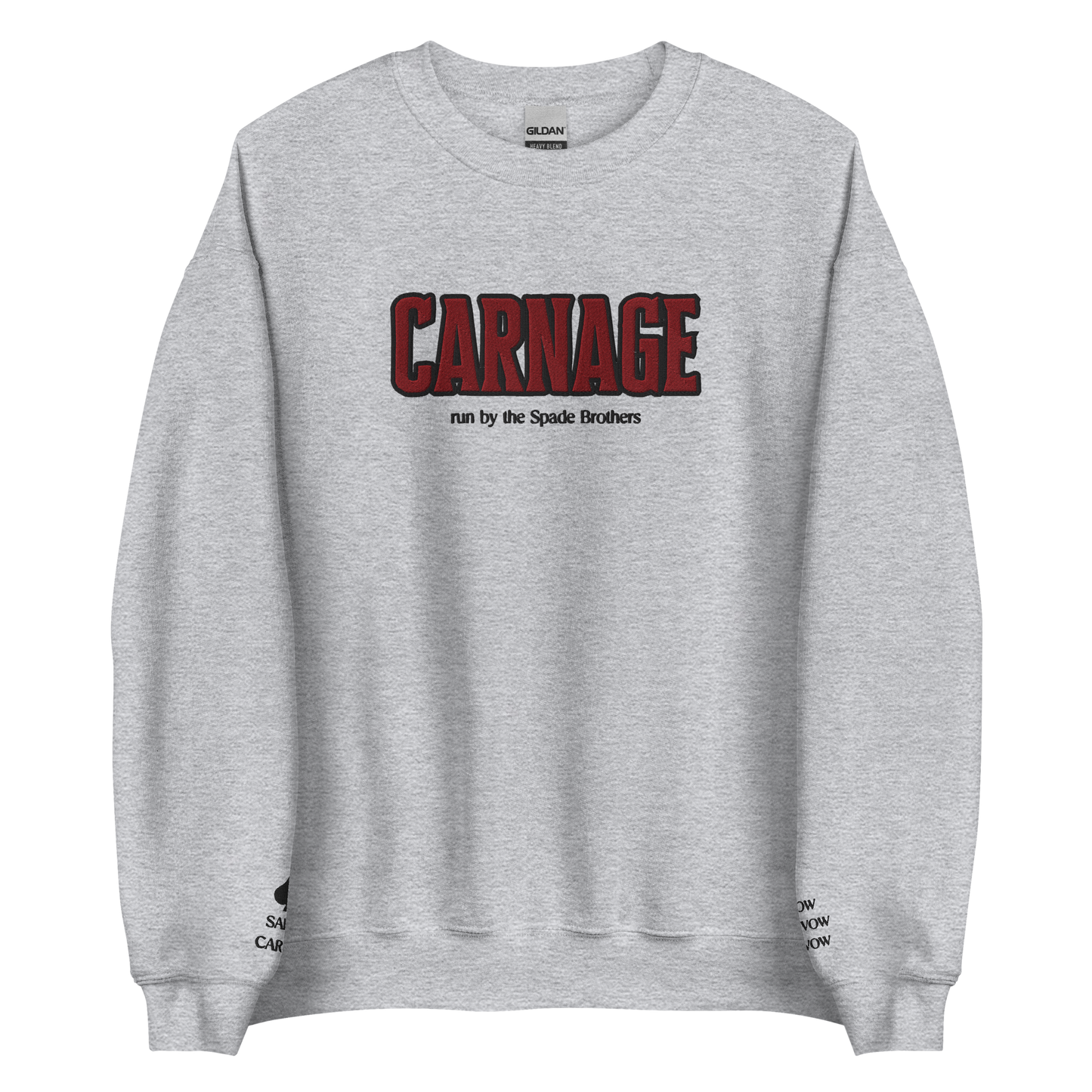 Carnage Embroidered Sweatshirt