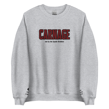 Carnage Embroidered Sweatshirt