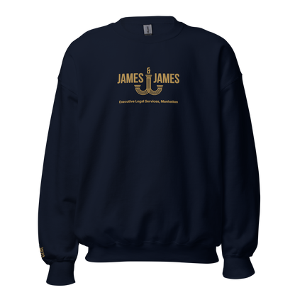 James & James Embroidered Sweatshirt