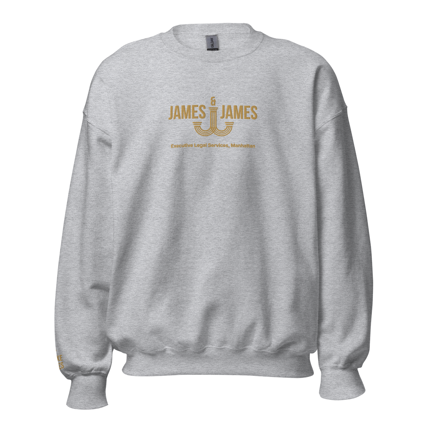 James & James Embroidered Sweatshirt