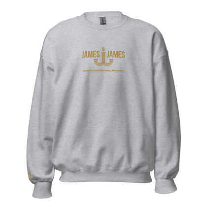James & James Embroidered Sweatshirt