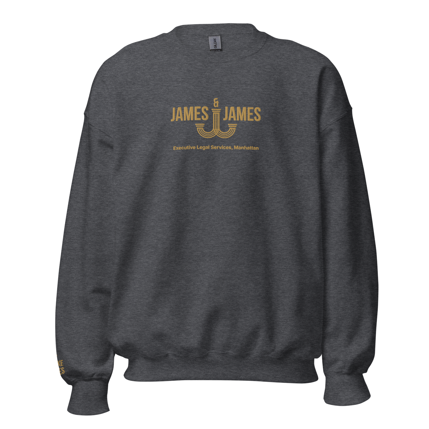 James & James Embroidered Sweatshirt