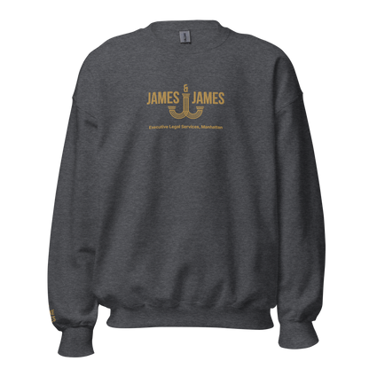 James & James Embroidered Sweatshirt
