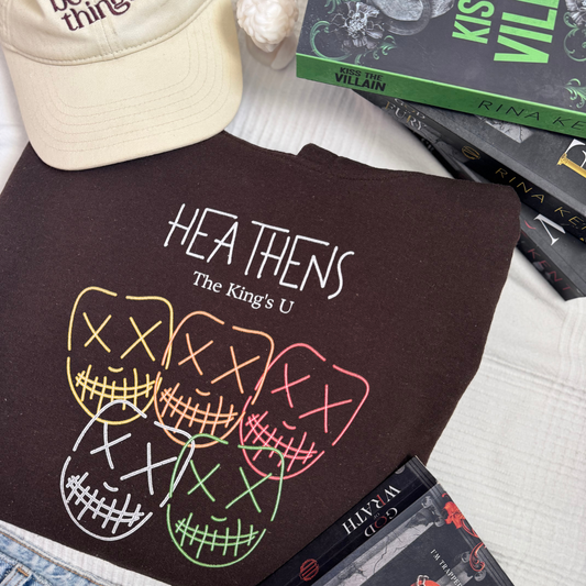 Heathens hoodie King's U based on Legacy of Gods by Rina Kent