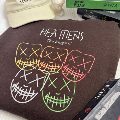 Heathens hoodie flat lay inspired by the Legacy of Gods series by Rina Kent