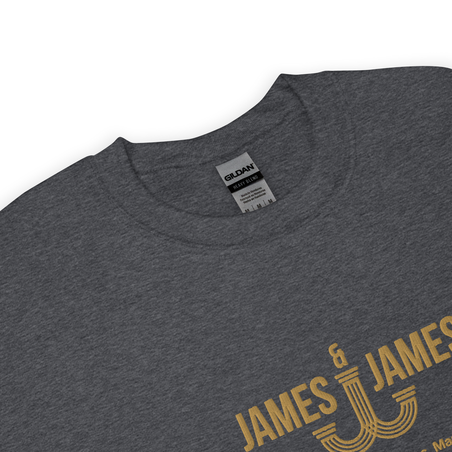 James & James Embroidered Sweatshirt