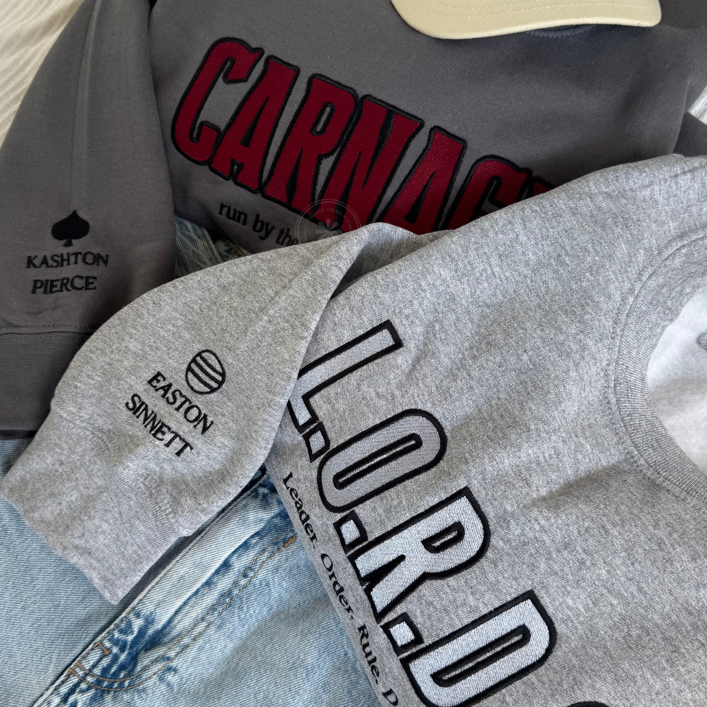 L.O.R.D.S Embroidered Sweatshirt
