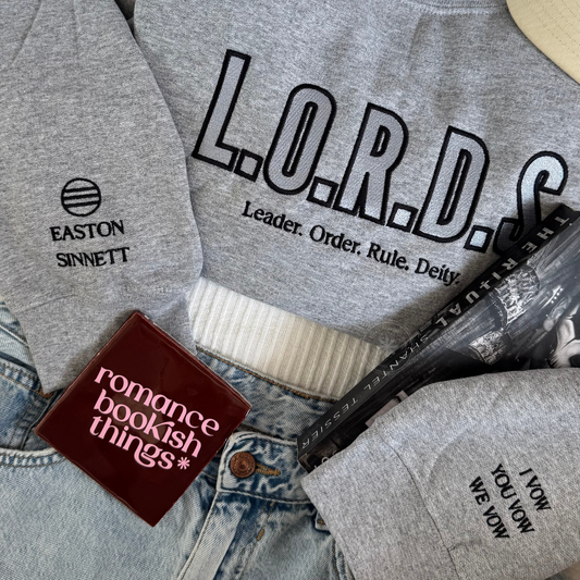 L.O.R.D.S Embroidered Sweatshirt