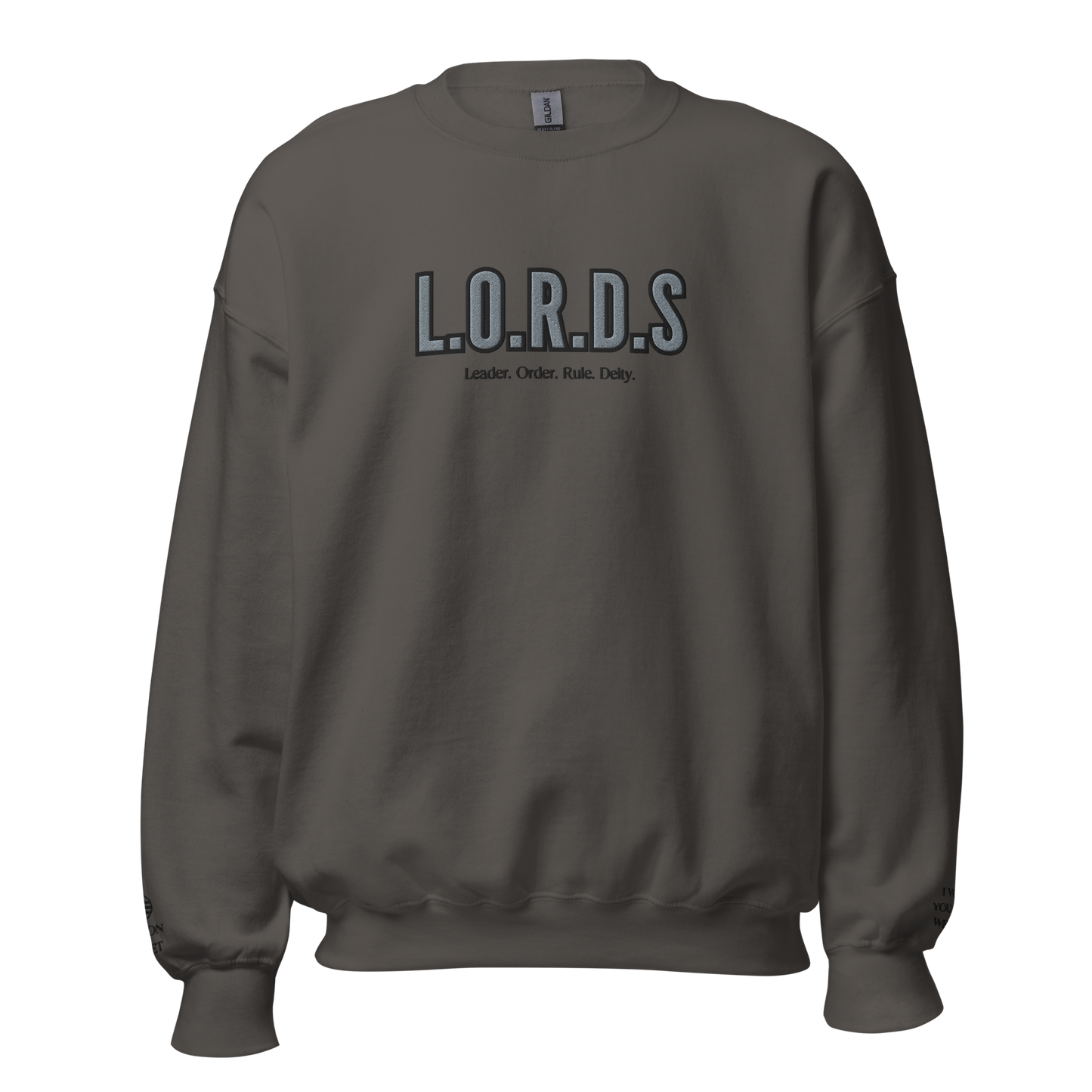 L.O.R.D.S Embroidered Sweatshirt