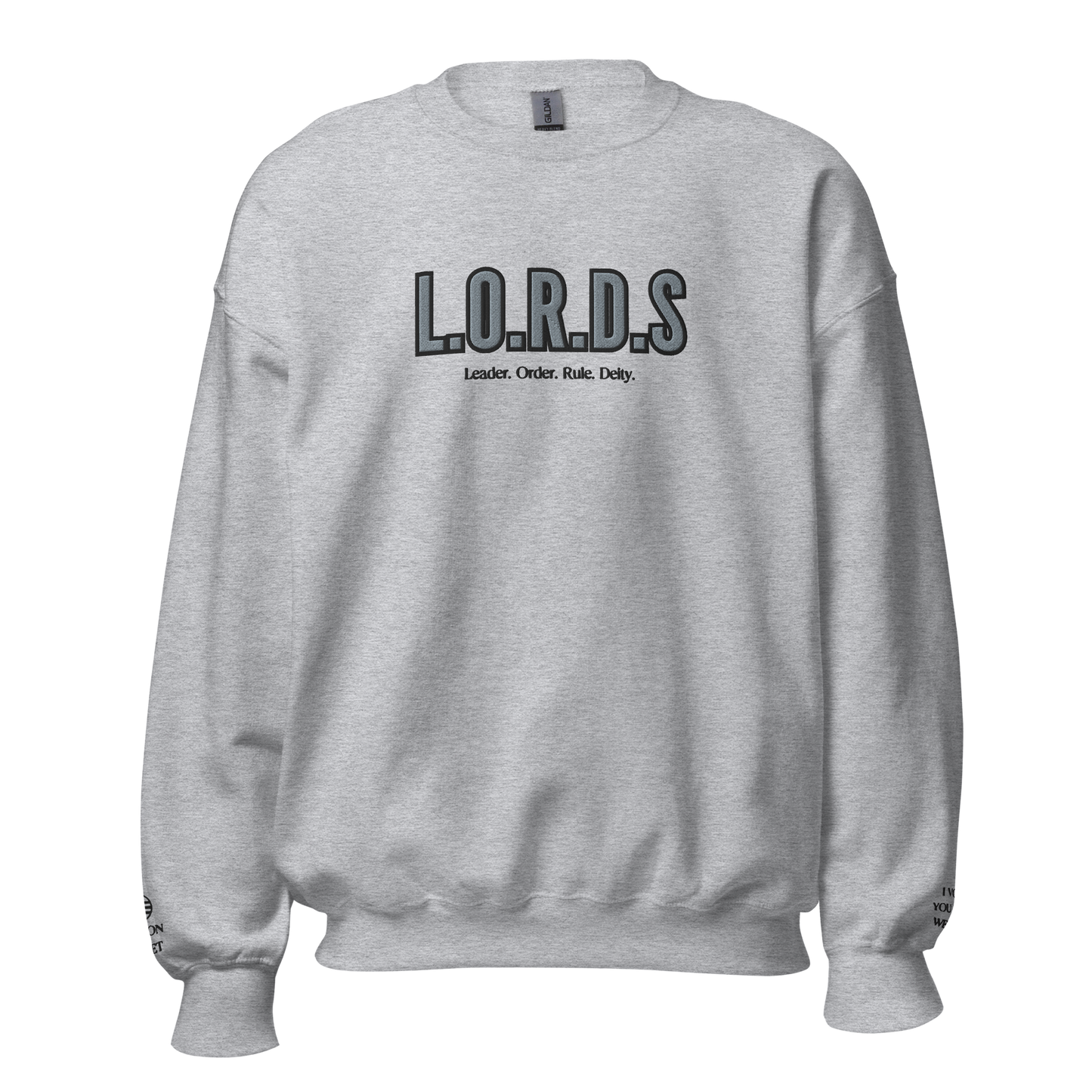 L.O.R.D.S Embroidered Sweatshirt