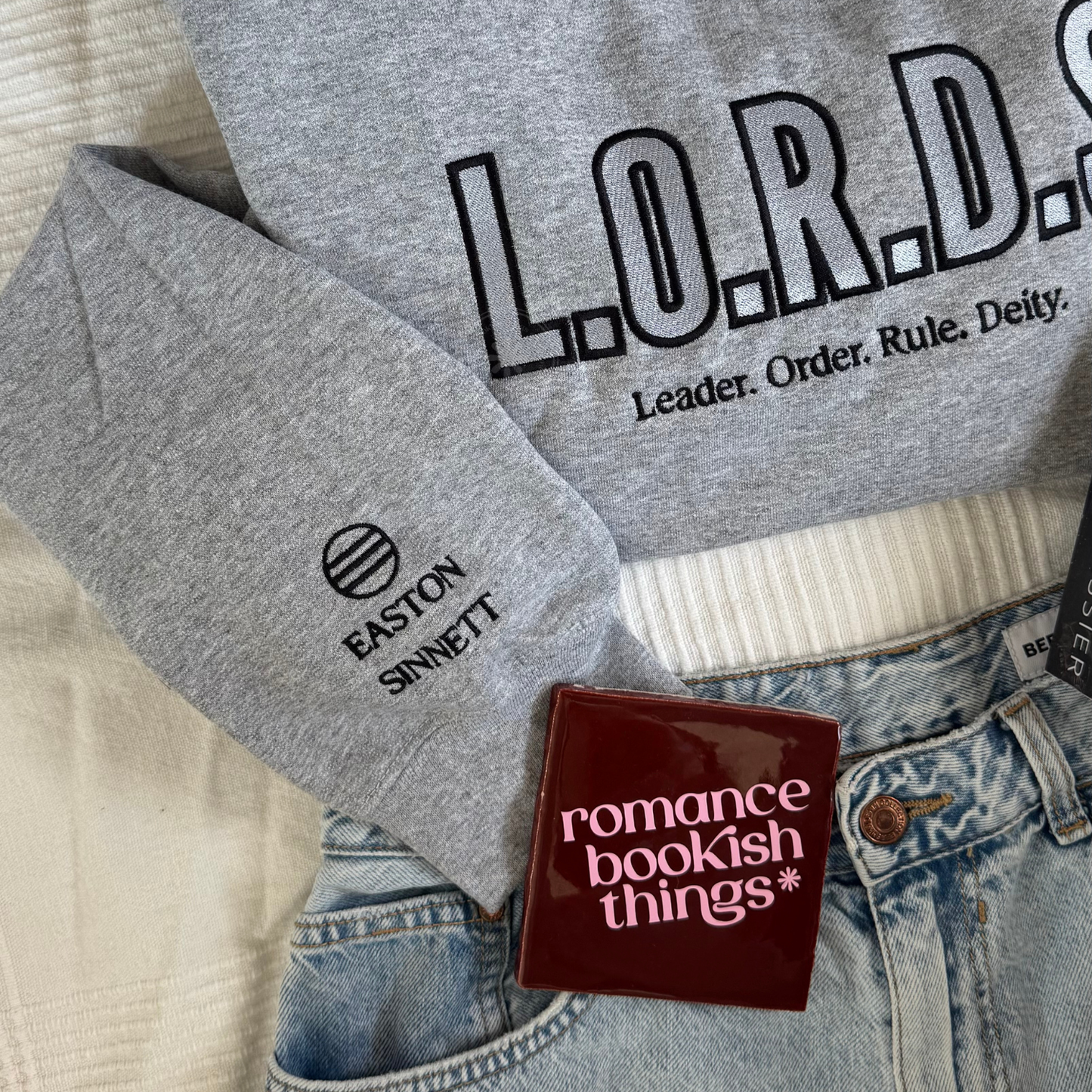 L.O.R.D.S Embroidered Sweatshirt