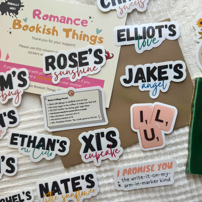 Notes College Peach Sticker