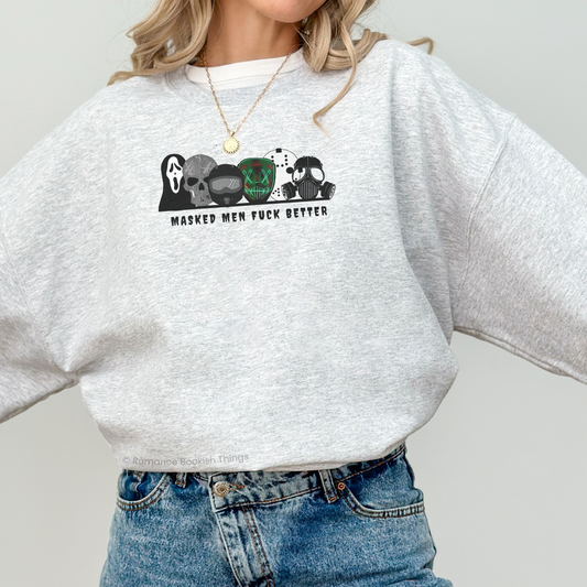 Mased Men Shirt Dark Romance Sweatshirt Romance Book Merch