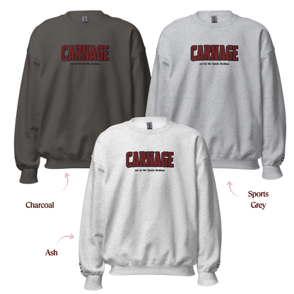Carnage Embroidered Sweatshirt