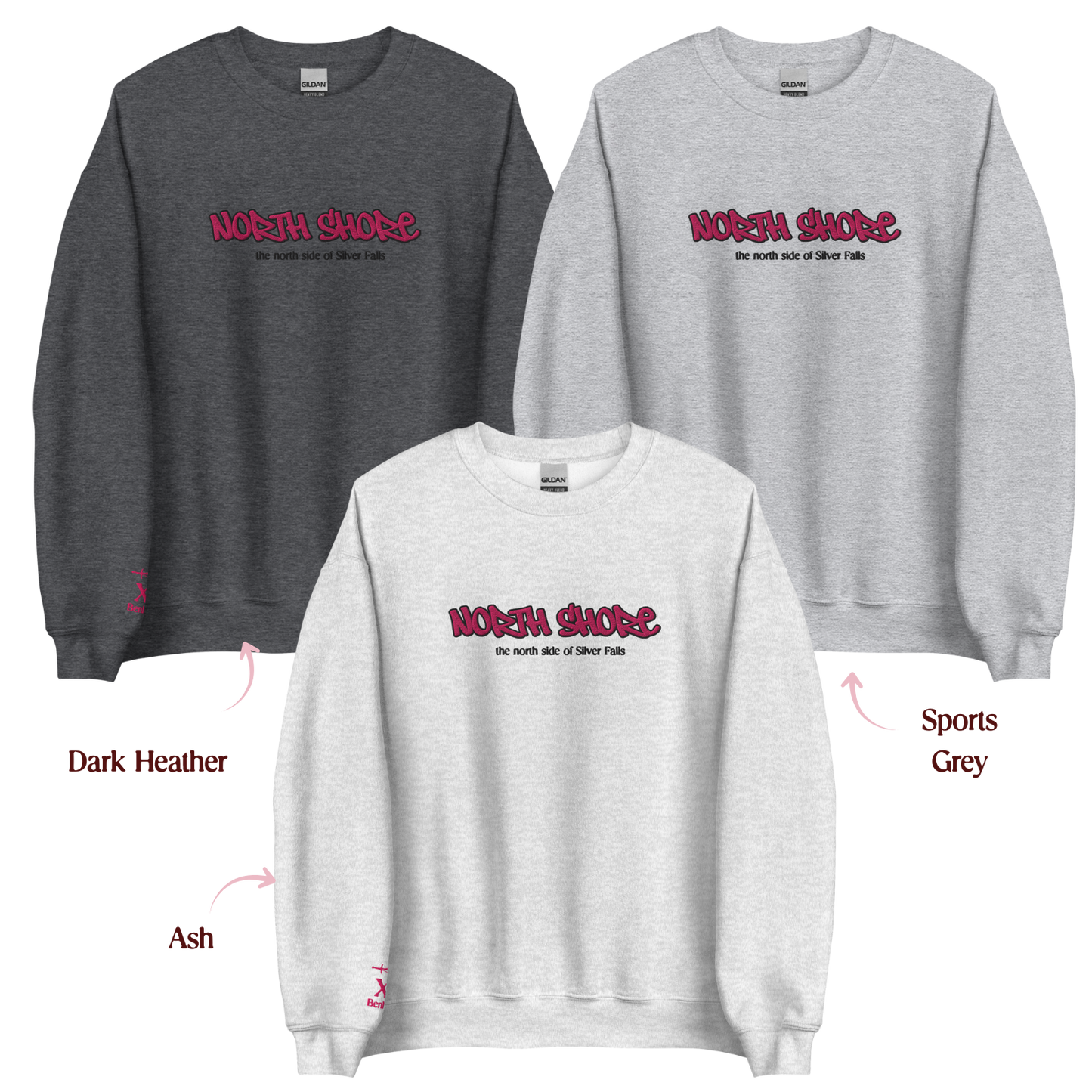 North Shore Embroidery Sweatshirt