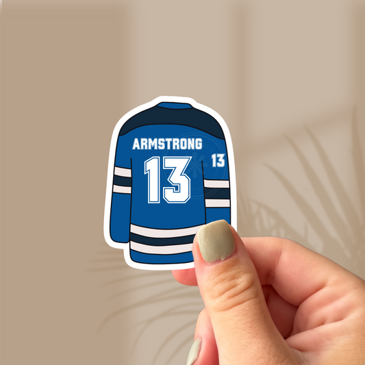 Preston Armstrong Jersey Sticker
