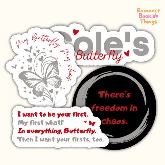 Ruthless Empire Sticker Bundle Rina Kent Stickers Royal Elite Series Romance Bookish Things