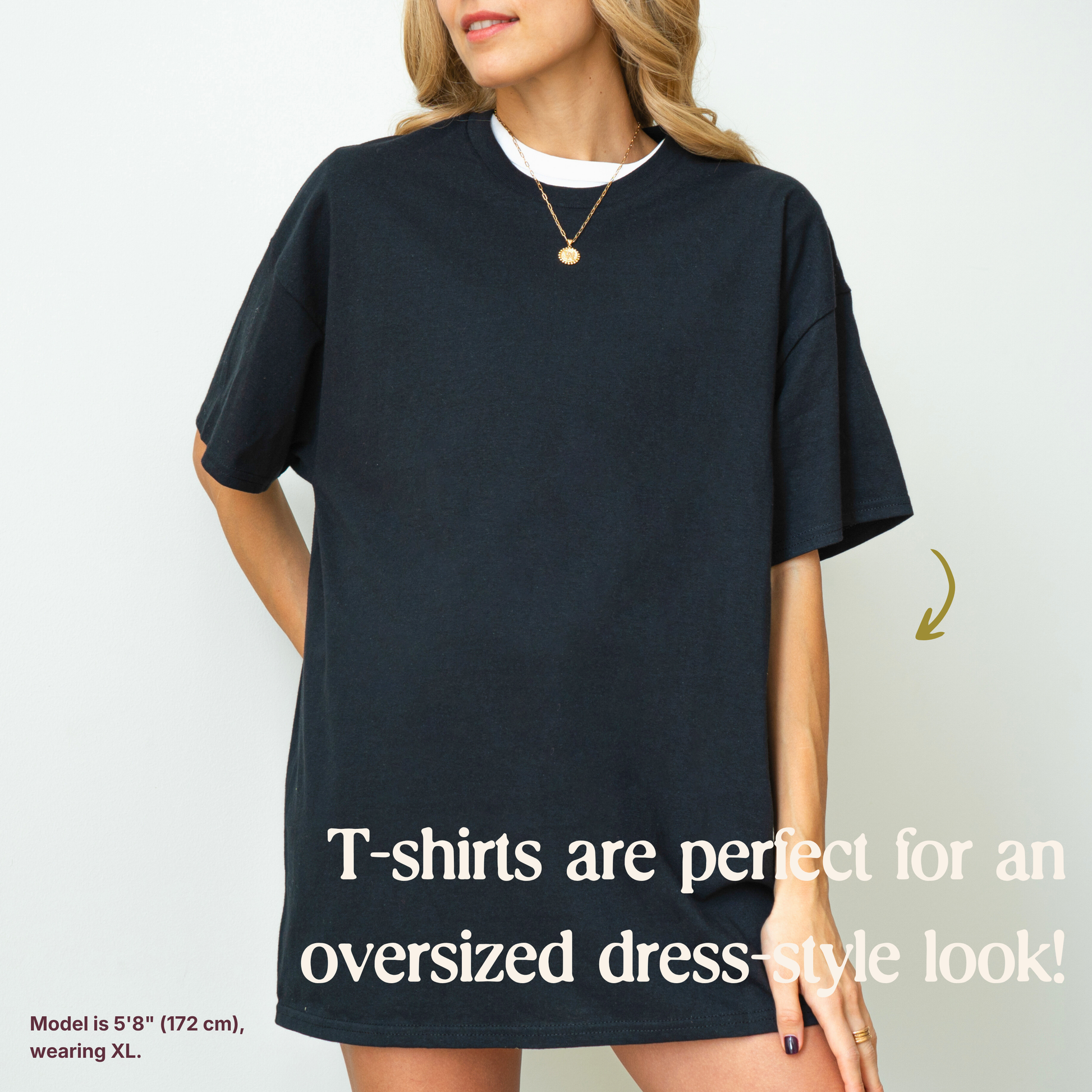 oversized t-shirt fit example dress style unisex bookish apparel
