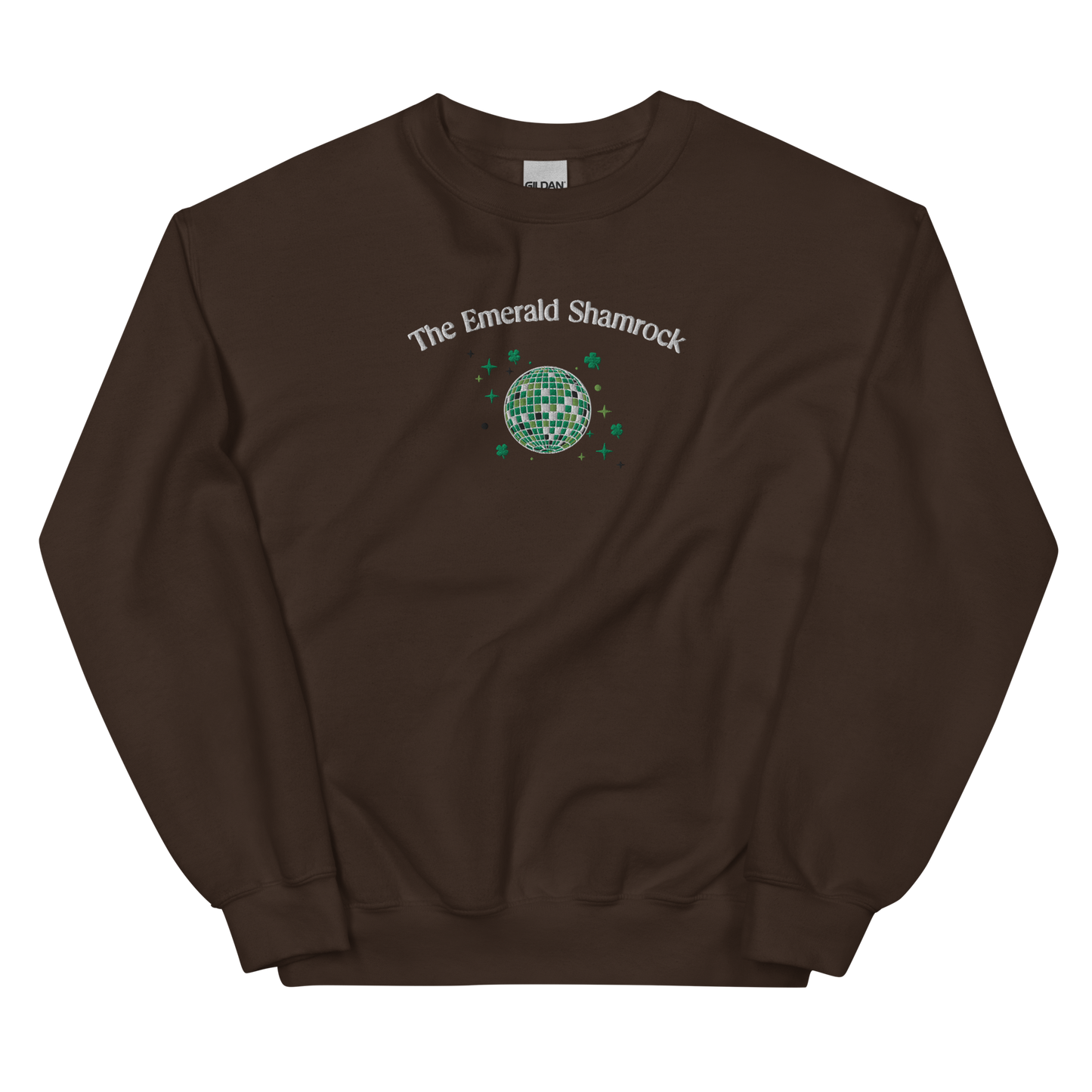 The Emerald Shamrock Embroidered Sweatshirt