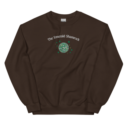 The Emerald Shamrock Embroidered Sweatshirt