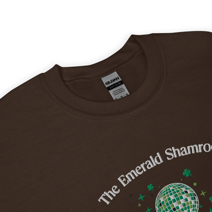 The Emerald Shamrock Embroidered Sweatshirt