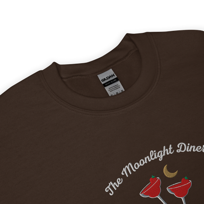 The Moonlight Diner Embroidered Sweatshirt