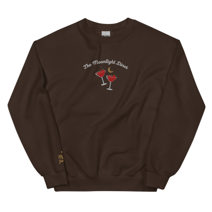 The Moonlight Diner Embroidered Sweatshirt