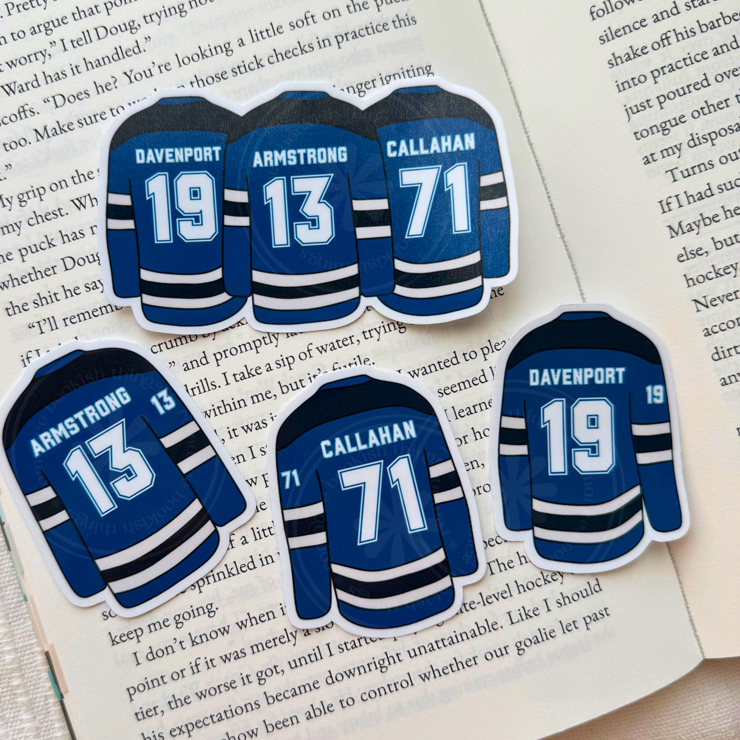 Preston Armstrong Jersey Sticker