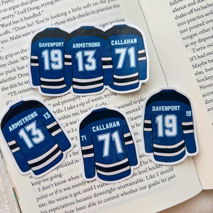 Preston Armstrong Jersey Sticker