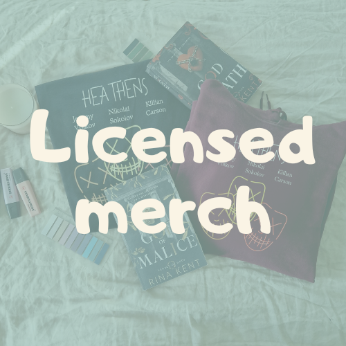 Romance Bookish Things - Licensed merch