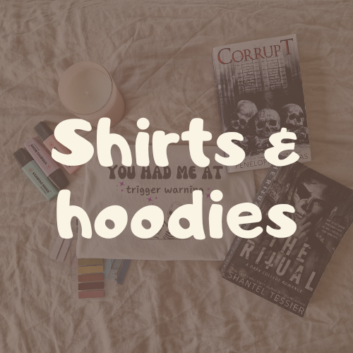 Romance Bookish Things - shirts and hoodies